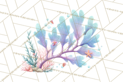 Ocean Creatures Clipart, Under The Sea Animals PNG Product Image 2
