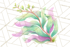 Ocean Creatures Clipart, Under The Sea Animals PNG Product Image 3