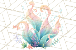 Ocean Creatures Clipart, Under The Sea Animals PNG Product Image 5