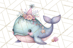 Ocean Creatures Clipart, Under The Sea Animals PNG Product Image 2