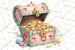 Ocean Creatures Clipart, Under The Sea Animals PNG Product Image 3