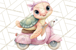 Ocean Creatures Clipart, Under The Sea Animals PNG Product Image 3