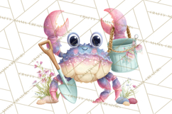 Ocean Creatures Clipart, Under The Sea Animals PNG Product Image 5
