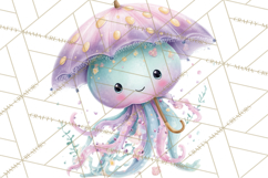 Ocean Creatures Clipart, Under The Sea Animals PNG Product Image 4