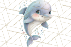 Ocean Creatures Clipart, Under The Sea Animals PNG Product Image 2