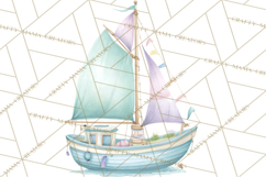 Ocean Creatures Clipart, Under The Sea Animals PNG Product Image 5