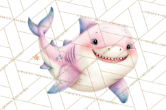 Ocean Creatures Clipart, Under The Sea Animals PNG Product Image 4