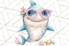 Ocean Creatures Clipart, Under The Sea Animals PNG Product Image 5