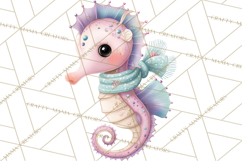 Ocean Creatures Clipart, Under The Sea Animals PNG Product Image 2