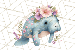 Ocean Creatures Clipart, Under The Sea Animals PNG Product Image 4