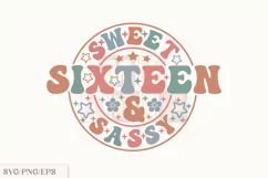 16th Birthday, Sweet Sixteen and Sassy Product Image 1