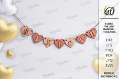 Sweet Sixteen Party Decors Bundle Lasercut. Birthday SVG Product Image 10