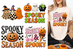 Sweet &amp; Spooky Halloween PNG Design Product Image 1
