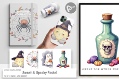 Digital Paper Sweet Spooky Pastels Product Image 1