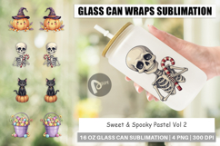 Glass Can Sweet Spooky Pastels Product Image 1