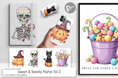 Digital Paper Sweet Spooky Pastels Product Image 1