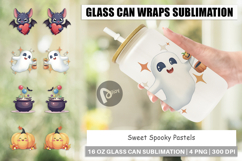 Glass Can Sweet Spooky Pastels Product Image 1