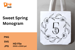 Sweet Spring Monogram Product Image 1