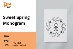Sweet Spring Monogram Product Image 1