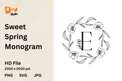 Sweet Spring Monogram Product Image 1