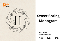 Sweet Spring Monogram Product Image 1