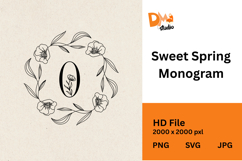 Sweet Spring Monogram Product Image 1