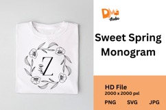 Sweet Spring Monogram Product Image 1