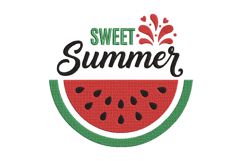 Sweet Summer embroidery design Product Image 1