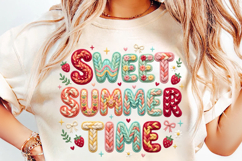sweet summer time, strawberry png, candy strawberry png, summer sublimation, fruit shirt design, strawberry lover gift, cute summer png, sweet fruit design, summer t shirt png, berry sublimation