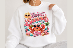 Sweet Summer Time Crab PNG Product Image 3