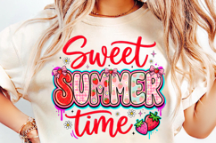 sweet summer time, floral summer png, summer sublimation, floral shirt design, summer t shirt png, flower design png, seasonal craft png, summer lover gift, sunny day design, floral sublimation