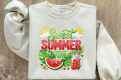 Sweet Summer Time Watermelon PNG Product Image 4