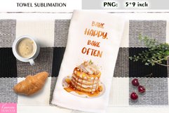 Funny Kitchen Quotes| Honey Cake Towel Sublimation Product Image 1