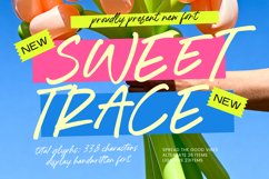 Sweet Trace - Display Handwritten Font Product Image 1
