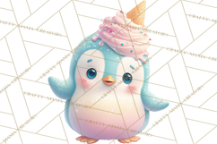 Sweet Treat Animal Clipart PNG, Kawaii Dessert Art Product Image 5