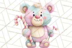 Sweet Treat Animal Clipart PNG, Kawaii Dessert Art Product Image 5
