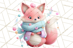 Sweet Treat Animal Clipart PNG, Kawaii Dessert Art Product Image 3