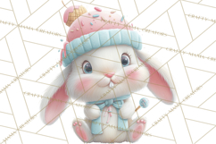 Sweet Treat Animal Clipart PNG, Kawaii Dessert Art Product Image 2