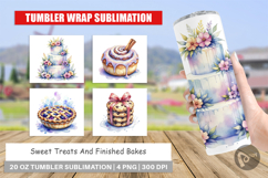 Sweet Cakes &amp; Pies Tumbler Product Image 1