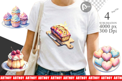 Sweet Cakes &amp; Pies Sublimation Product Image 1