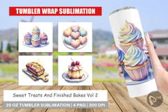 Sweet Cakes &amp; Pies Tumbler Product Image 1