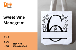 Sweet Vine Monogram Product Image 1