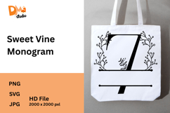 Sweet Vine Monogram Product Image 1