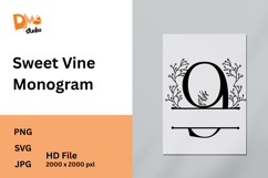 Sweet Vine Monogram Product Image 1