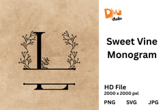 Sweet Vine Monogram Product Image 1