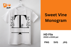 Sweet Vine Monogram Product Image 1