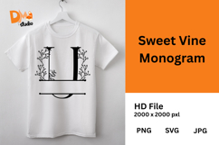 Sweet Vine Monogram Product Image 1