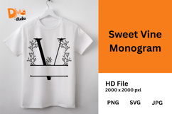 Sweet Vine Monogram Product Image 1