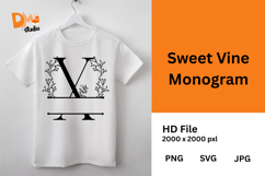 Sweet Vine Monogram Product Image 1