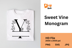 Sweet Vine Monogram Product Image 1